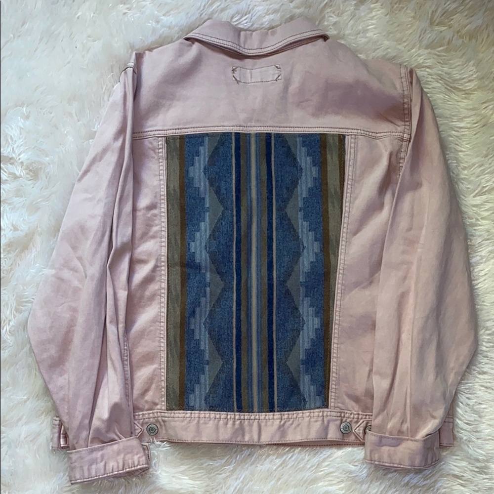 Maurices Pink Jean Jacket Classic Style